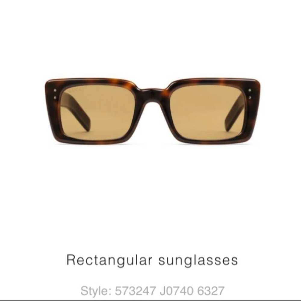 Gucci Rectangular sunglasses